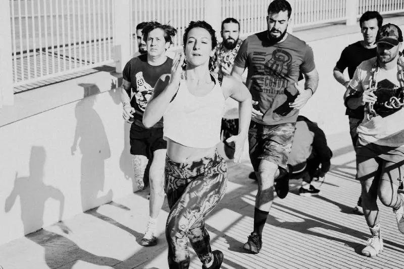 Entreno al aire libre de Condal